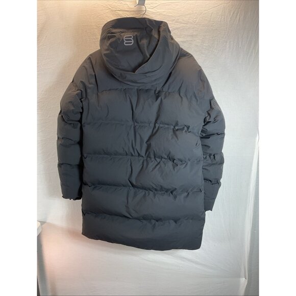Ariztia The Super Puff Long Black Goose Down Puffer Jacket Women's Size M - Picture 3 of 11
